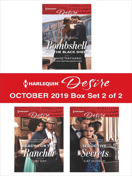 Title details for Harlequin Desire October 2019--Box Set 2 of 2 by Janice Maynard - Available